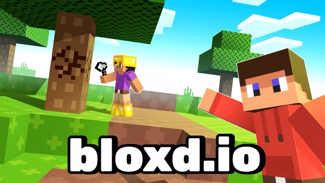 Bloxd.io gameplay screenshot