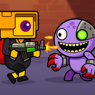 Space Survival Rainbow Friends Monster gameplay screenshot